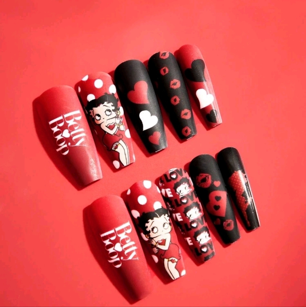 BETTY BOOP Press-On Nails